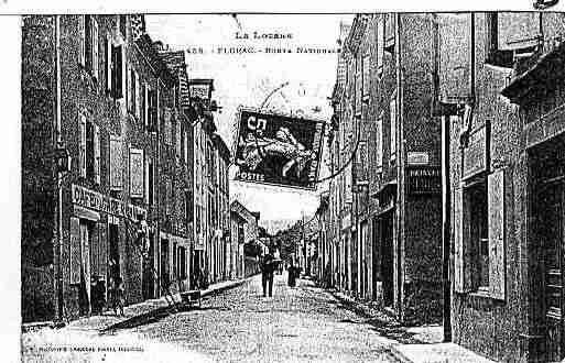 Ville de FLORAC Carte postale ancienne