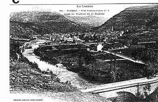 Ville de FLORAC Carte postale ancienne