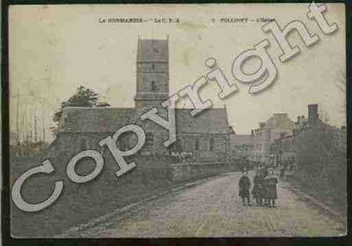 Ville de FOLLIGNY Carte postale ancienne