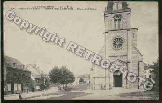 Ville de FONTAINELEBOURG Carte postale ancienne