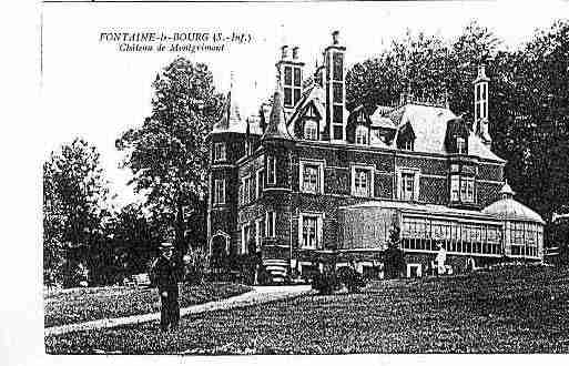 Ville de FONTAINELEBOURG Carte postale ancienne