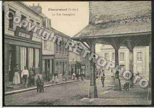 Ville de FOUCARMONT Carte postale ancienne