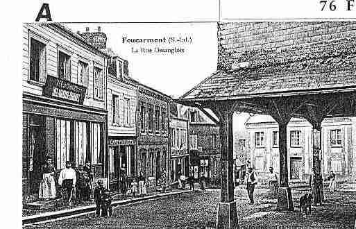 Ville de FOUCARMONT Carte postale ancienne