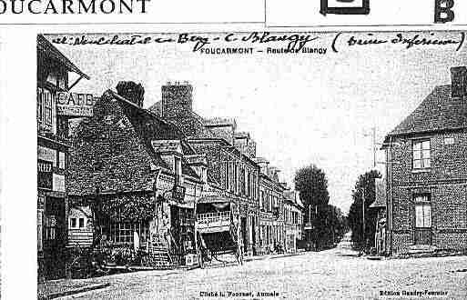 Ville de FOUCARMONT Carte postale ancienne