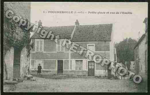 Ville de FOUCHEROLLE Carte postale ancienne