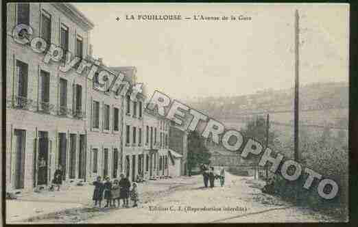 Ville de FOUILLOUSE(LA) Carte postale ancienne