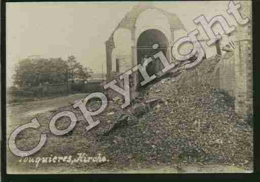 Ville de FOUQUIERESLESLENS Carte postale ancienne