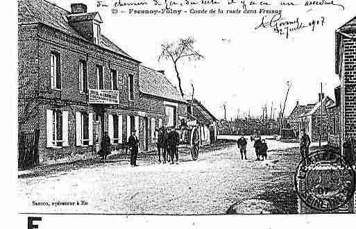 Ville de FRESNOYFOLNY Carte postale ancienne