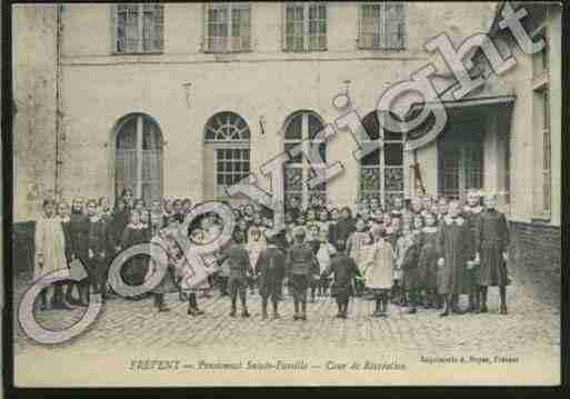 Ville de FREVENT Carte postale ancienne