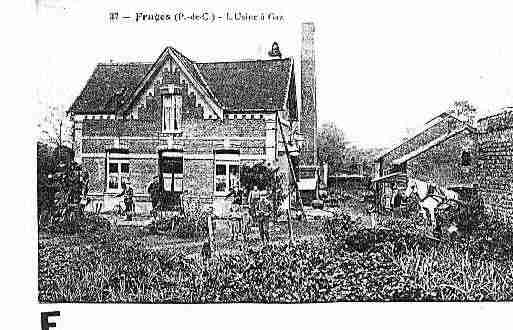 Ville de FRUGES Carte postale ancienne