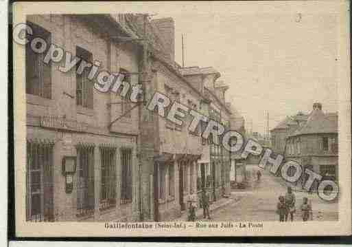 Ville de GAILLEFONTAINE Carte postale ancienne