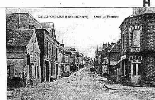 Ville de GAILLEFONTAINE Carte postale ancienne