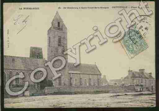 Ville de GATTEVILLELEPHARE Carte postale ancienne