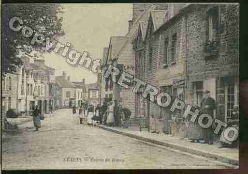 Ville de GENETS Carte postale ancienne