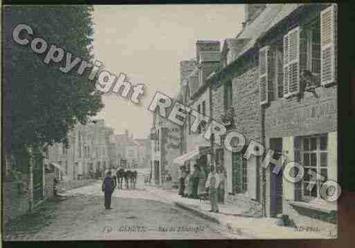 Ville de GENETS Carte postale ancienne