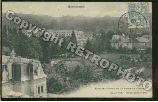 Ville de GERARDMER Carte postale ancienne