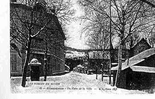 Ville de GERARDMER Carte postale ancienne