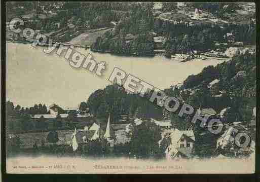 Ville de GERARDMER Carte postale ancienne