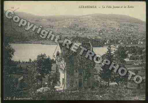 Ville de GERARDMER Carte postale ancienne