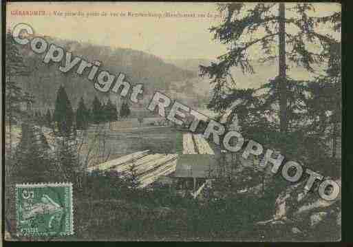 Ville de GERARDMER Carte postale ancienne