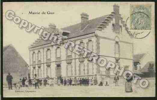 Ville de GIDY Carte postale ancienne