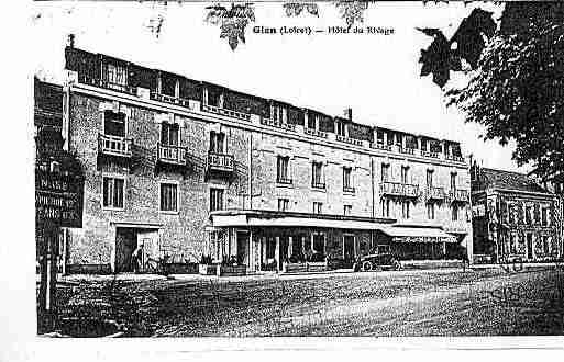 Ville de GIEN Carte postale ancienne