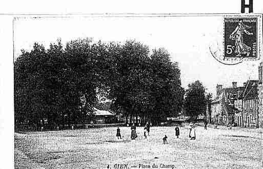 Ville de GIEN Carte postale ancienne