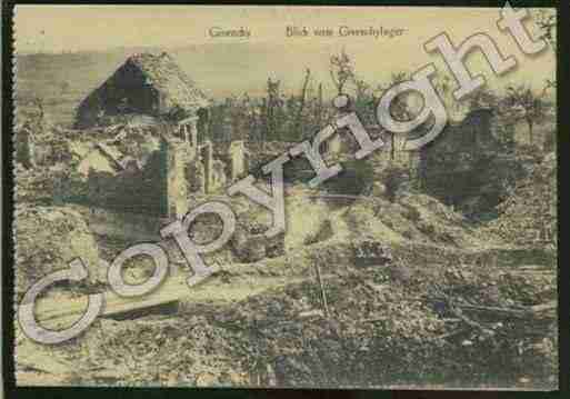 Ville de GIVENCHYENGOHELLE Carte postale ancienne