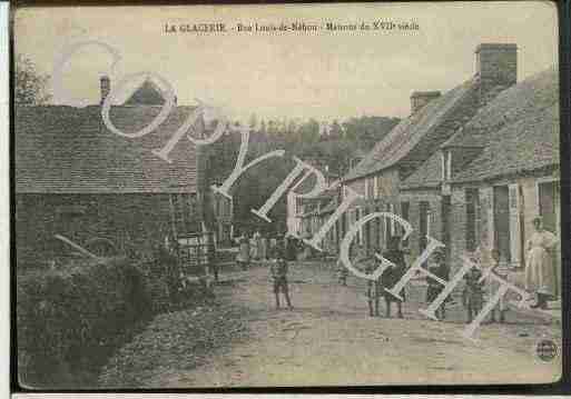 Ville de GLACERIE(LA) Carte postale ancienne