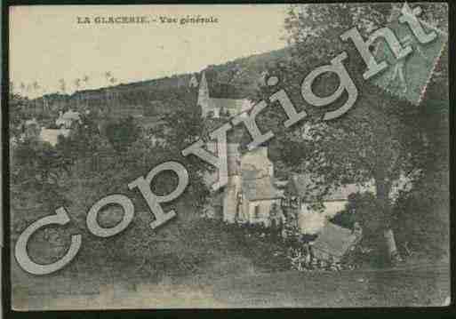 Ville de GLACERIE(LA) Carte postale ancienne