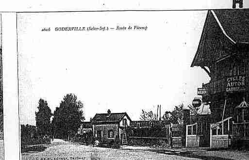 Ville de GODERVILLE Carte postale ancienne