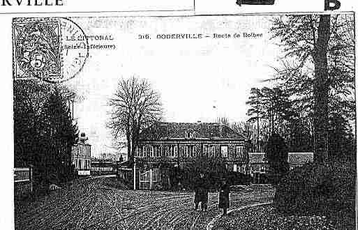 Ville de GODERVILLE Carte postale ancienne