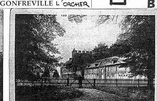 Ville de GONFREVILLEL\'ORCHER Carte postale ancienne