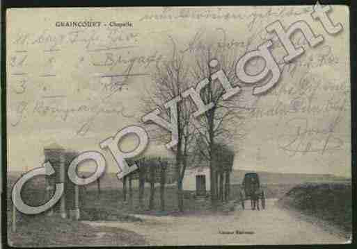 Ville de GRAINCOURTLESHAVRINCOURT Carte postale ancienne