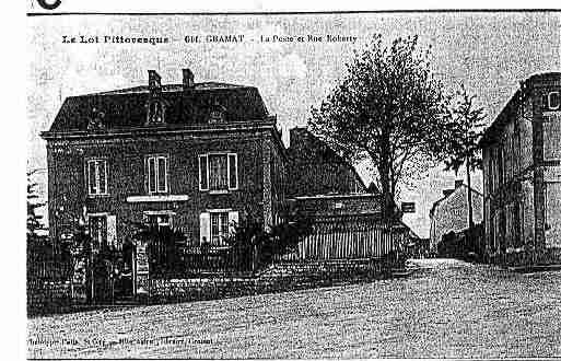 Ville de GRAMAT Carte postale ancienne