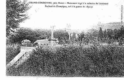 Ville de GRANDCOURONNE Carte postale ancienne