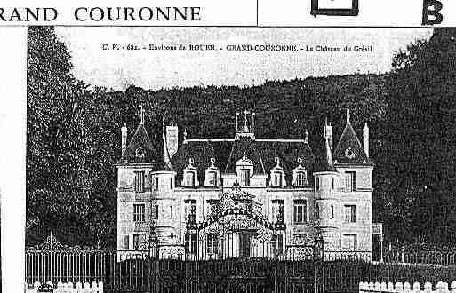 Ville de GRANDCOURONNE Carte postale ancienne