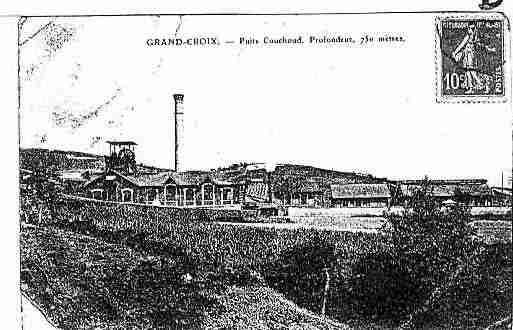 Ville de GRANDCROIX(LA) Carte postale ancienne