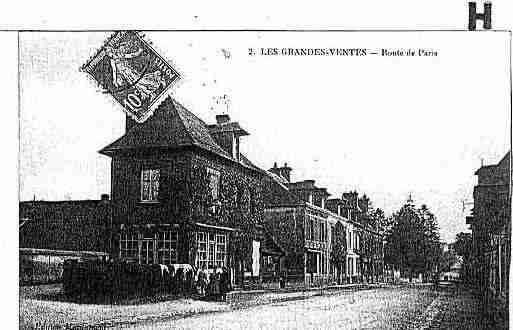 Ville de GRANDESVENTES(LES) Carte postale ancienne