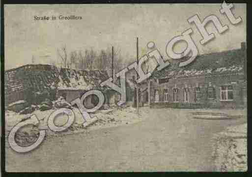 Ville de GREVILLERS Carte postale ancienne