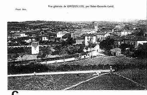 Ville de GREZOLLES Carte postale ancienne