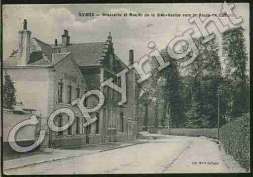 Ville de GUINES Carte postale ancienne