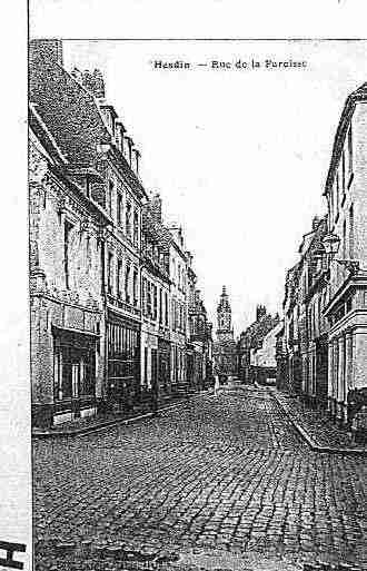 Ville de HESDIN Carte postale ancienne