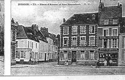 Ville de HESDIN Carte postale ancienne