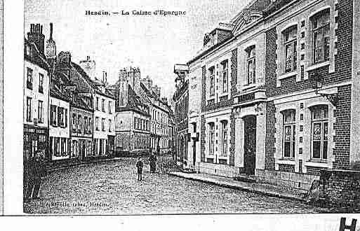 Ville de HESDIN Carte postale ancienne