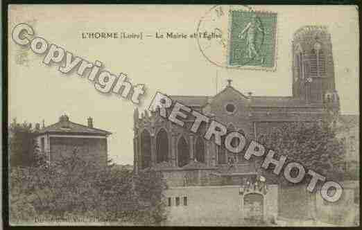 Ville de HORME(L\') Carte postale ancienne