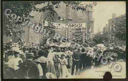 Ville de IZIEUX Carte postale ancienne