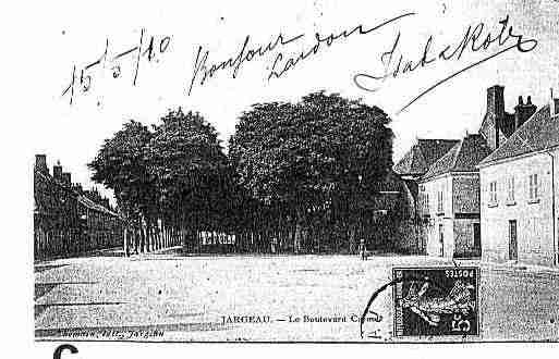 Ville de JARGEAU Carte postale ancienne