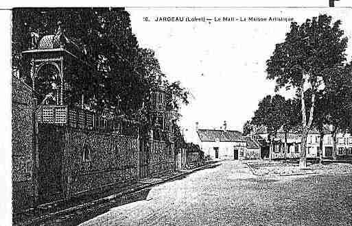 Ville de JARGEAU Carte postale ancienne