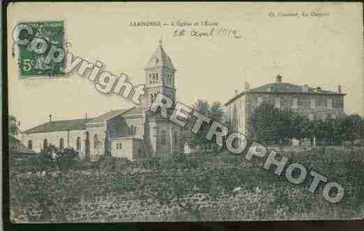 Ville de JARNOSSE Carte postale ancienne